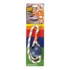 Four Paws Rough and Rugged Dog Toy Rope Ball 2.5