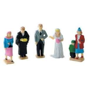  K Line 6 21444 Set of 5 City and Church Figures Toys 