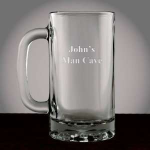  Personalized Glass Beer Mug 