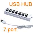 New 4 Port USB 2.0 High Speed HUB Switch For Laptop PC  