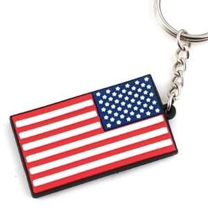  American Flag Key Chain   Harley Davidson Automotive
