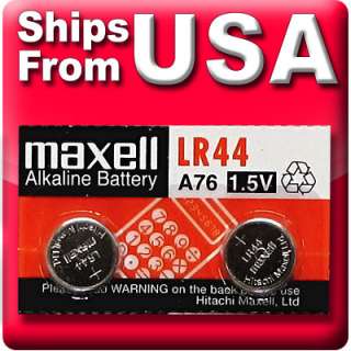 pcs Maxell LR44 A76 357 GPA76 LR1154 cell Battery  