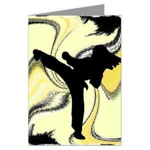 Yellow Plasma Lady Note Card Set: Health & Personal Care