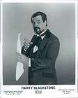 Magician Harry Blackstone Jr signed index card 1980  