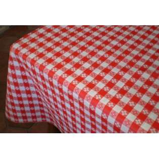   , Flannel Backed, Vinyl Tablecloth; Made in the U.S.A 