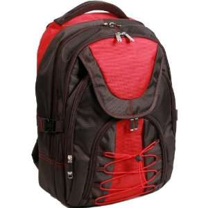  15.4 inch Red / Black Bungee Multi Loader Laptop Notebook Computer 