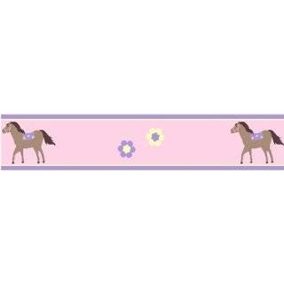   Western Horse Cowgirl Baby and Kids Wall Border by JoJo Designs Baby