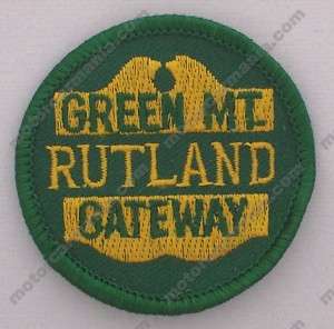 Rutland Green Mountain Gateway Railroad Patch #14 2683  