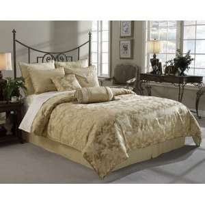 8pc Jenee Cal King Size Bed in a Bag Comforter Set: Home 