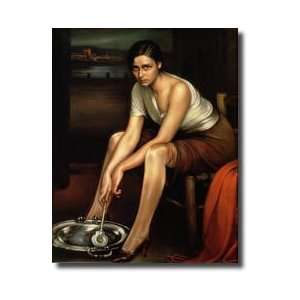  The Alluring Young Girl Giclee Print