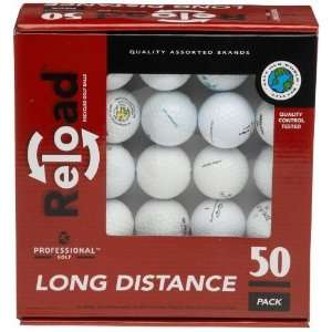   Golf Reload Recycled Golf Balls 50 Pack