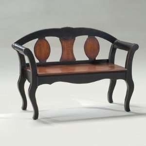   Artists Originals Two   Tone Bench in Cafe Noir