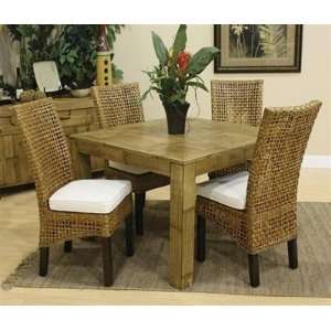  Pegasus Indoor Wicker Dining Set By Hospitality Rattan 