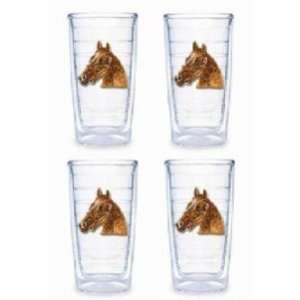 TERVIS TUMBLER HORSE western equestrian ranch INSULATED cup glass 
