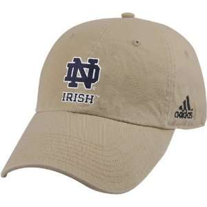 Adidas Notre Dame Fighting Irish Khaki Achiever Hat:  