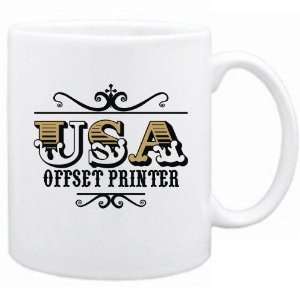  New  Usa Offset Printer   Old Style  Mug Occupations 