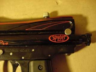 SPYDER SEMI AUTO SONIX PRO PAINTBALL MARKER GUN. WORKS GREAT AND IN 