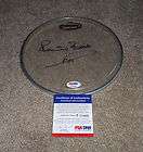 pete best the beatles signed drumhead psa p79468 expedited shipping