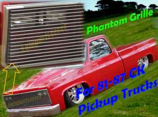 81 87 82 86 1987 1986 Chevy CK Pickup Phantom Grille 85  
