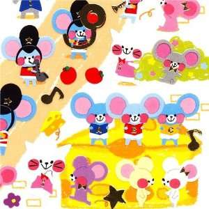    cute stickers with mice and cats Japan kawaii Toys & Games