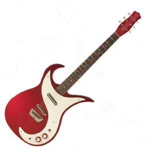 DANELECTRO WILD THING RED GUITAR DANO IN STOCK FREE DANO GIG BAG AND 