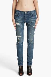 Current/Elliott slouchy skinny aero jeans for women  