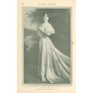  1908 Print Actress Blanche Ring 