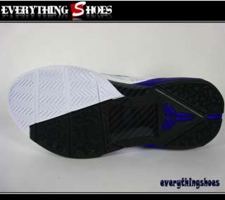   VII (GS) White Black Concord Purple Basketball Shoes 505399104  