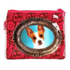    Baroque Terrier Zip Purse, 10cm x 11cm by Catseye Toys & Games