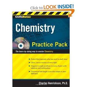  CliffsNotes Chemistry Practice Pack [Paperback] Charles 
