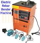  Rebar Bender Bending Machine Table Bends 1(25MM) Rebar Cutter 