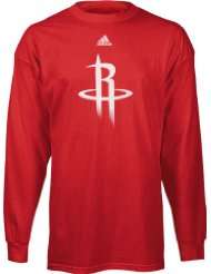Houston Rockets adidas Youth Primary Logo Long Sleeve T Shirt