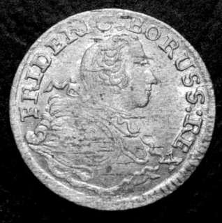Silesia   Prussia   Friedrich II   3 Kreuzer   1753   mint Breslau 