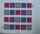 American Treasures, Amish Quilts, Full pane of 34 cent stamps