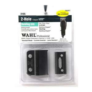 Wahl 2 Hole Balding Clipper Replacement Blade   2105  