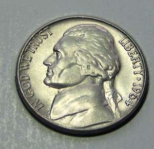 1964D BU JEFFERSON NICKEL ***VERY NICE****  