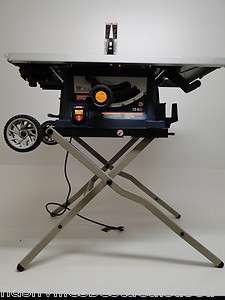   Inch Portable Table Saw with Wheeled Stand RTS 30 LIGHTLY USED  