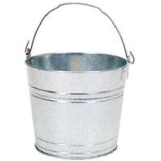 DOVER PARKERSBURG 10Qt Galv Metal Water Bucket, 610 