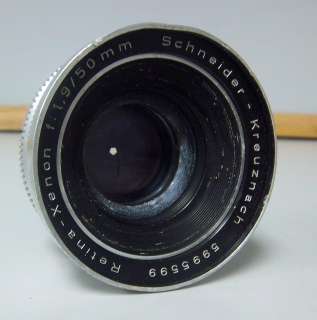 Schneider Kreuznach, Retina Xenon f1.9/ FL 50mm. Used  