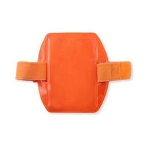  Reflective Orange Armband Badge Holder   Vertical Office 
