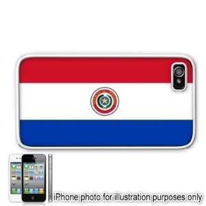 Paraguay Flag Apple Iphone 4 4s Case Cover White