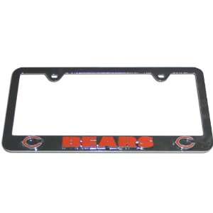  NFL Chicago Bears License Plate Frame   3D Deluxe Sports 