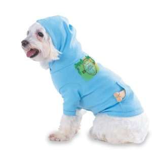   1930 Hooded (Hoody) T Shirt with pocket for your Dog or Cat MEDIUM Lt