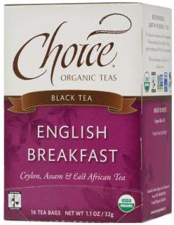 Choice Organic Teas 96 count Tea Bags  