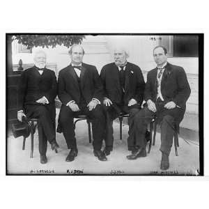  A. Carnegie,W.J. Bryan,J.J.Hill,John Mitchell