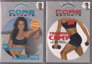 Core Secrets: Ab Assault / Training Camp 3 DVD Set NEW  
