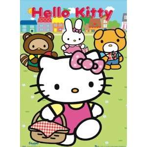  3D Posters Hello Kitty Picnic   3D Poster   42x29.7cm 