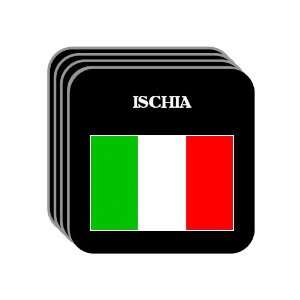 Italy   ISCHIA Set of 4 Mini Mousepad Coasters