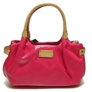 Kate Spade Small Meribel Patent Stevie Handbag Bag Purse Hot Pink