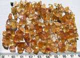 GENUINE IMPERIAL TOPAZ crystal ROUGH GEMSTONES 30ct  